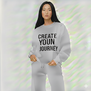 Sudadera Holgada Informal para Mujer con Cuello Alto, Prenda Esencial para el Invierno, Servicio de Personalización de Marca - Product Image 1