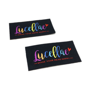 OEM 2026 Custom Colorful Logo Woven Label Design Self Adhesive woven label <b>Tags</b> for <b>Clothes</b> Made by TRIOTAKE INDUSTRY - Product Image 2
