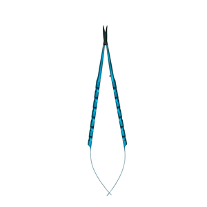 กรรไกรไทเทเนียมโค้งขนาดเล็กแบบ Castroviejo เครื่องมือผ่าตัดขนาดจิ๋วที่มีความแม่นยำสูงสำหรับการผ่าตัดจักษุและหลอดเลือด - Product Image 1