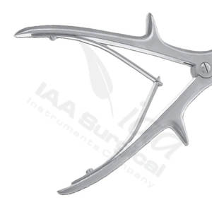 Instruments chirurgicaux IAA : Instruments chirurgicaux professionnels manuels de haute qualité en acier inoxydable, 8 pièces, dont des Rongeurs et des Pinces. - Product Image 6