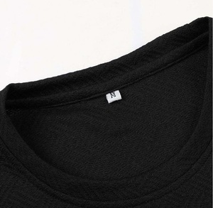 Casual Men's Loose Fit Short Sleeve T-Shirts with Breathable Knitted Fabric Letter <b>Print</b> for Summer Clothing Everyday Activities - Product Image 3