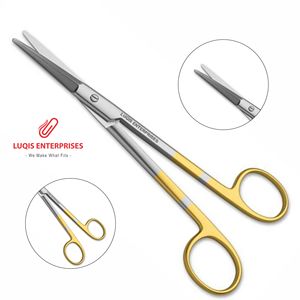 Tijeras Rees para Lifting Facial, Instrumento Quirúrgico Dentado de Carburo de Tungsteno, Herramienta de Cirugía Cosmética de Precisión de Acero Inoxidable - Product Image 1