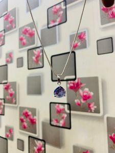 Collier en améthyste en forme de poire pour femmes, bijoux de qualité supérieure, meilleur prix, artisanat Wolaseles, nouvelle collection, best-seller - Product Image 2