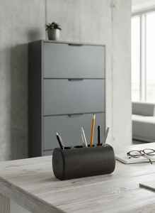ที่ใส่ปากกาไม้ธรรมชาติ พร้อมงานฝีมือประณีต สำหรับสำนักงานและบ้าน - Product Image 5