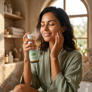 Hydrolat de basilic distillé à la vapeur, eau florale biologique de Tulsi pour les soins de la peau, les soins capillaires, les formulations cosmétiques, approvisionnement en vrac - Product Image 3