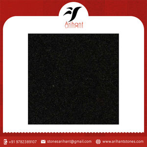 Piedra de Granito Negro Absoluto de Alta Calidad para Pisos, Revestimiento de Paredes y Aplicaciones de Paisajismo Exterior - Product Image 6