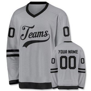 Men Black Red White Hockey for 2026 Jersey Heat-Transfer Printing High Quality Winter Games Hot Selling 2026 Best Selling - Product Image 2