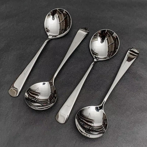 Cuchara de Acero Inoxidable Ecológica de Alta Calidad para Postres, Helados y Miel, con Logotipo Personalizable y Diseño Elegante - Product Image 4
