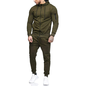 Men's Plus Size Athletic Tracksuit Set Full-<b>Zip</b> <b>Hooded</b> Jacket Sweatpants Breathable Quick-Dry 100% Polyester Lightweight Casual - Product Image 4