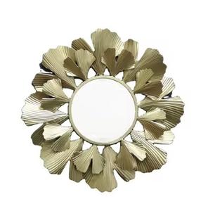 Miroirs muraux design en fer de qualité standard utilisés pour la décoration intérieure, miroir mural décoratif suspendu au prix le plus bas - Product Image 1