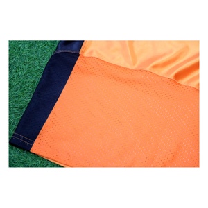 เสื้อกีฬาทีมกีฬาสีส้มสำหรับผู้ชายเสื้อชุดเครื่องแบบนักกีฬา - Product Image 2
