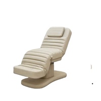 Table de massage électrique de luxe personnalisée pour soins cosmétiques, 3 moteurs, pour cils et visage
