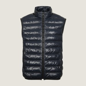 Custom Oversized <b>Women</b> Puffer Vest <b>Sleeveless</b> Bubble <b>Coat</b> Zip Up Winter Outerwear - Product Image 1