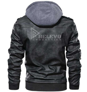Nouvelle veste en cuir de vachette élégante et personnalisée pour homme, veste en cuir de moto pour homme, veste en cuir de crocodile à bas prix - Product Image 2