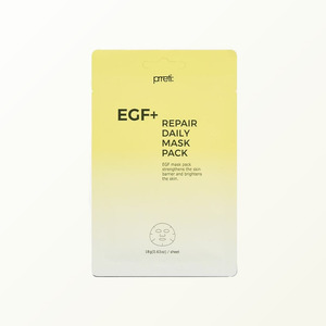 ผลิตภัณฑ์ดูแลผิวหน้า Prreti Skin Care Prreti EGF+ Repair Daily Mask Pack ฟังก์ชั่นมาส์กบำรุงผิวหน้า ผลิตภัณฑ์ดูแลผิวหน้า EGF Repair - Product Image 4