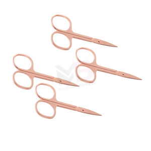 Ciseaux à cuticules en acier inoxydable à lame courbée, outil de beauté professionnel, en stock, vente chaude - Product Image 2