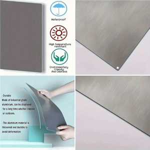 CIFbuy Timbre Metálico para Puerta con Mensaje 'Por Favor, Llame Antes de Entrar' - Protección para Tiendas, Almacenes y Obras de Construcción, para Servicio de Recogida Temu - Product Image 5