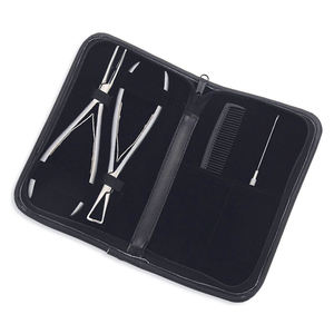 IMANS ENTERPRISES IE-HX-0027 Kit de Pinzas para Extensiones de Cabello de Acero Inoxidable, Herramienta Profesional de Salón para Instalación y Remoción de Clips - Product Image 4