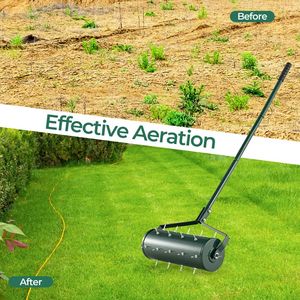 Aeratore Manuale per Prato da 18/21 Pollici con Manico Staccabile Riempibile con Sabbia o Pietre per Giardinaggio Domestico - Product Image 5