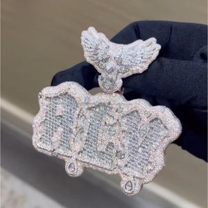 Broche pendentif hibou en diamant de laboratoire, bijou oiseau haut de gamme, accessoire de mode personnalisé, cadeau de luxe pour femme - Product Image 1