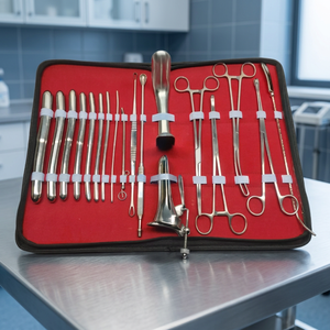 Superb Quality Competitive Price Stainless Steel Reusable Surgical Instruments Sets Gynecology Dilatation Curettage KAHLU - Product Image 5