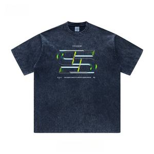 Camiseta de Anime Yu-Gi-Oh! Dark Yuugi, para Hombre y Mujer, Manga Corta, Algodón Lavado, Estilo Retro, Talla Grande, Harajuku - Product Image 5