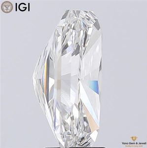 4,50 quilates CVD Lab Grown Radiant Cut DIAMOND E Color VS1 Claridad 11,73 MM con certificado IGI para joyería personalizada - Product Image 6