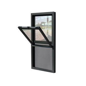 หน้าต่างบานเลื่อนเดี่ยวขนาด 23x46 นิ้ว สไตล์อเมริกัน ผลิตจาก PVC และอลูมิเนียม ตามสั่ง สำหรับผู้ผลิตขนาดใหญ่ - Product Image 1