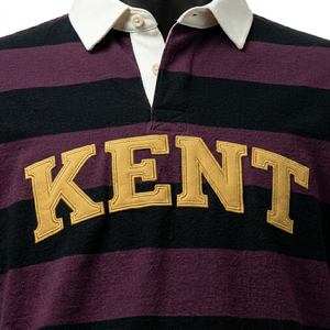 Polo de rugby en molleton de coton premium avec broderie appliquée, manches longues, épais, pour hommes, personnalisable OEM ODM, vente en gros - Product Image 3