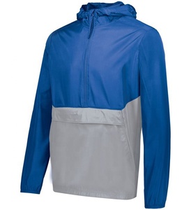 Chaqueta Cortavientos con Capucha Personalizada TriPro Sports para Hombre - Secado Rápido, Logotipo Personalizado en la Parte Delantera, Ligera para Trabajo al Aire Libre - Product Image 1
