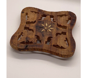 Amazing Design Wood <b>Trivet</b> Hot Pad Kitchen Accessory for Pots Pans Wood <b>Trivets</b> Coaster - Product Image 2