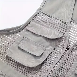 Chaleco de Pesca para Hombre y Mujer, Servicio OEM, Chalecos para Trabajo, Viajes y Fotografía, Chaleco Familiar a Juego - Product Image 5