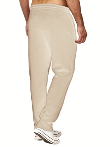 Pantalones de Forro Polar Cálidos, Corte Holgado, Suaves, para Uso Diario, Comodidad Casual, Actividades en el Hogar, Uso en Exteriores y Viajes - Product Image 4