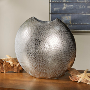 Florero de Metal Hecho a Mano de Alta Calidad, Diseño Costero, Decoración de Mesa para Regalo de Inauguración de Casa, Decoración de Interiores a un Precio Razonable - Product Image 1