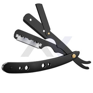 Navaja de Afeitar Profesional para Hombre, Navaja de Afeitar de Seguridad con Hoja Recta, Logotipo Personalizado Disponible, Marca OEM, Herramienta de Afeitado para Barbería - Product Image 3