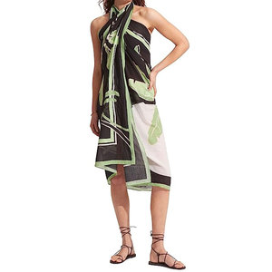 Soft Breathable <b>Wrap</b> Skirt Swimwear Holiday Resort Ladies <b>Beach</b> Sarong Top Seller Women <b>Beach</b> Sarong Cover Up - Product Image 6