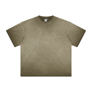 Camiseta Oversize Unisex de Algodón 100% de 420 g/m², Súper Pesada, Ecológica, Transpirable, con Hombros Caídos, Lisa - Product Image 2