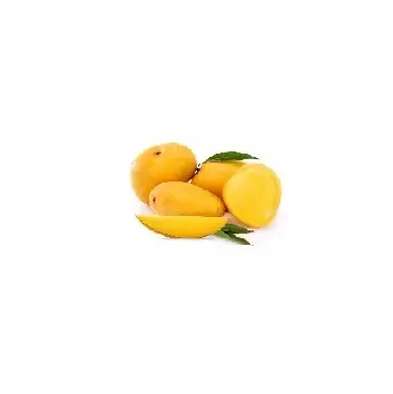 Taze mango yüksek kaliteli meyve yeşil sarı tropikal toplu kutusu tatlı kırpma tarzı mangoes
