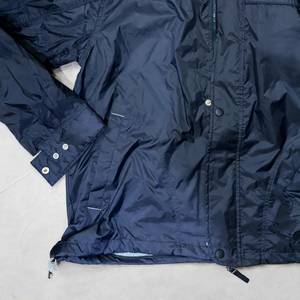 Chaqueta Cortavientos Azul Marino Personalizada con Logotipo para Hombre, Chaqueta Impermeable Ligera con Capucha, Uniforme de Trabajo - Product Image 2