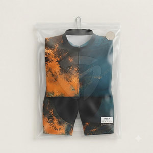 ชุดจักรยานสำหรับผู้ชาย OEM เสื้อเจอร์ซีย์ประสิทธิภาพสูงและกางเกงขาสั้นแบบมีแผ่นรองน้ำหนักเบา สำหรับการฝึกซ้อมระดับมืออาชีพ - Product Image 4