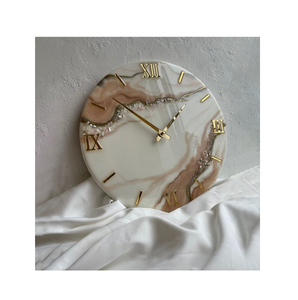 Resin Modern Quartz Analog Hanging <b>Wall</b> <b>Clock</b> Cartoon Pattern Two-piece Design Antique Style-Price Office Use Battery Powered - Product Image 5