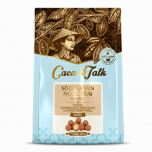 Venta al por mayor de fábrica OEM/ODM: Bolas crujientes de chocolate con caramelo y toffee de alta calidad para decoración de pasteles de cacao, HALAL, ¡Oferta caliente! - Product Image 1