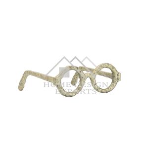 Decoración del hogar, venta al por mayor, precio más bajo, escultura de mesa de Metal para mesa, superventas, gafas de sol de aluminio negro, escultura de mesa - Product Image 6