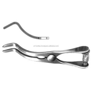 Best-Manufacturer A-1 VERITAS DDebakey-Carotiss Atrauma Buldog Clamps Stainless Steel Cardiovascular Instruments | needle holder - Product Image 4