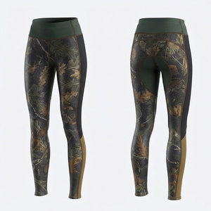 <b>Printed</b> Casual Mid Waist Breathable Knitted Hunting <b>Leggings</b> Comfortable Flexible for Hunting Hiking Fishing Training Travel - Product Image 1