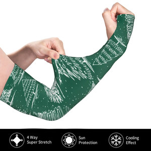 Manchon de bras de sport unisexe en Spandex/Polyester, respirant, écologique, grande taille, personnalisé, à prix abordable, pour le cyclisme - Product Image 3