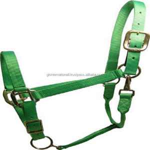 Personalized Design Multicolor Nylon Horse Halter Lightweight Fancy Nylon Webbing Waterproof Nylon Horse Racing Halter - Product Image 6