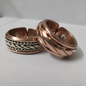 Durable Copper Magnetic <b>Ring</b> Fashion & Therapy Jewelry Customizable Copper Magnetic Health <b>Ring</b> - High-Quality Jewelry - Product Image 1