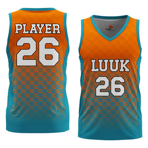 Camiseta de Baloncesto con Cuello en V, Sublimación Personalizada, Absorbe la Humedad, Uniforme de Equipo, Proveedor de Ropa Deportiva al por Mayor OEM - Product Image 3