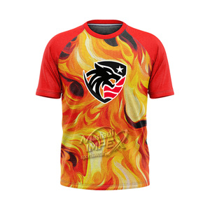 Mashadi IMPEX Ensemble de maillot sublimé avec imprimé flamme, débardeur, short, sac à dos, vêtements de sport unisexe pour adultes - Product Image 5